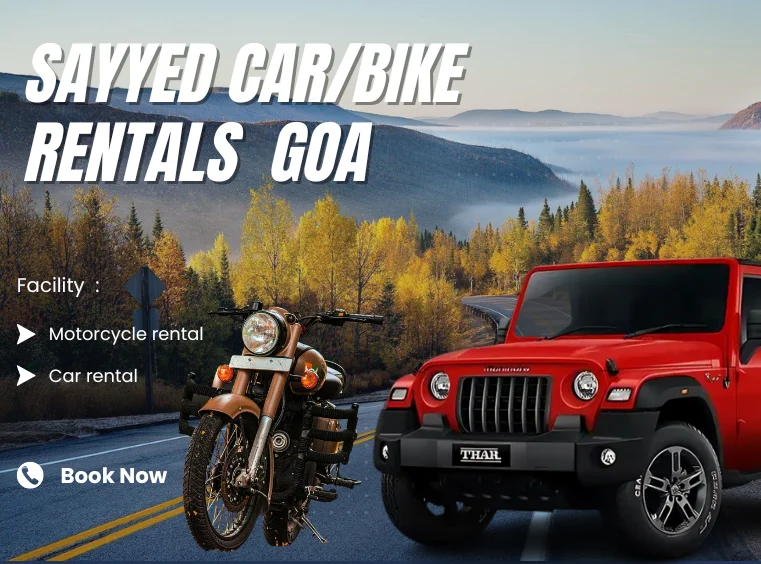 car hire in margao            Sayyed car rentals  Image